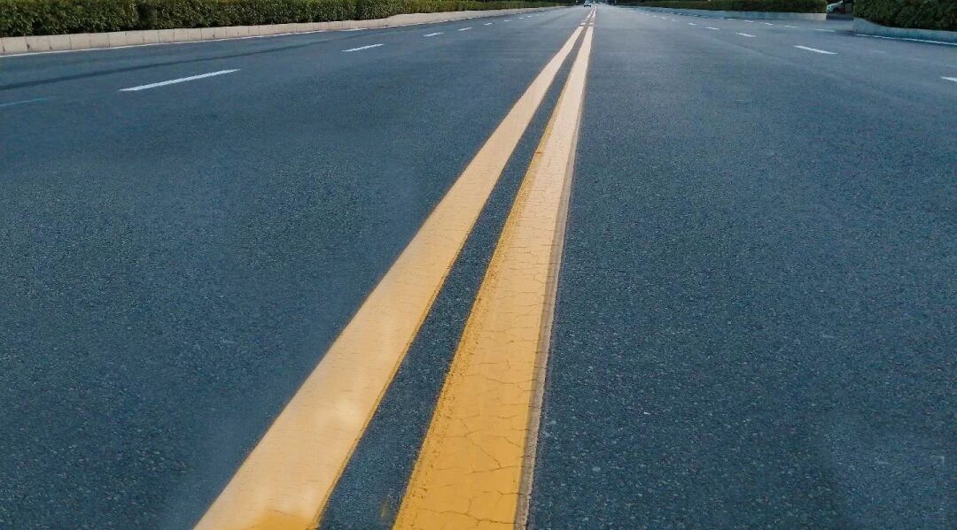 Winter Road Marking Construction Winter Road Marking Construction